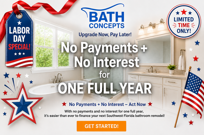 Bath Concepts Pop Up -Labor Day