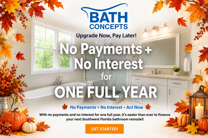 Bath Concepts - Start of Fall Special Pop Up