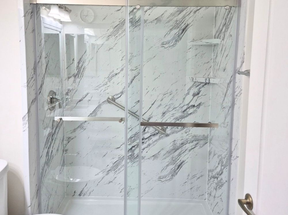 Tub-to-Shower Conversion in Charleston Park, FL
