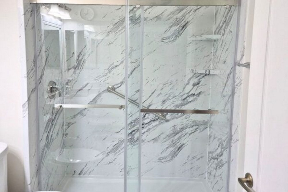The Future of Bathroom Walls Isn't Grout