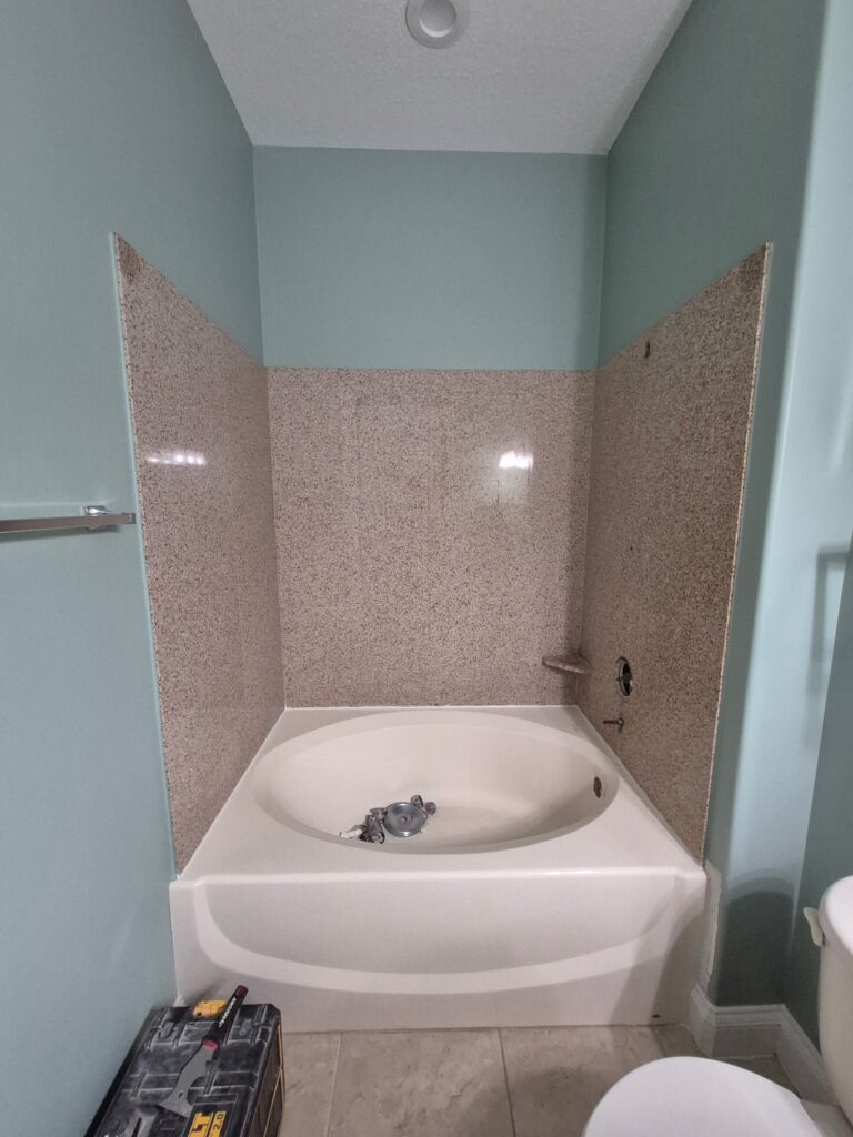 Tub-to-Walk-In Shower Transformation in Cape Coral, FL