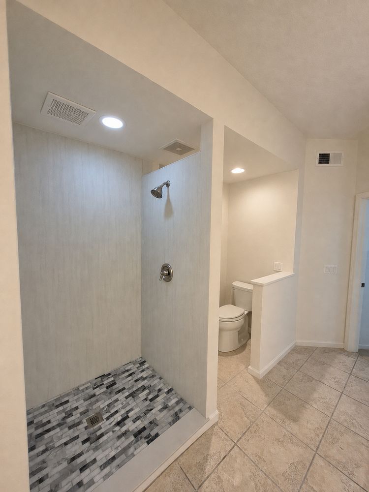 Walk-In Shower and Bathroom Remodel in San Carlos Park, FL (1)