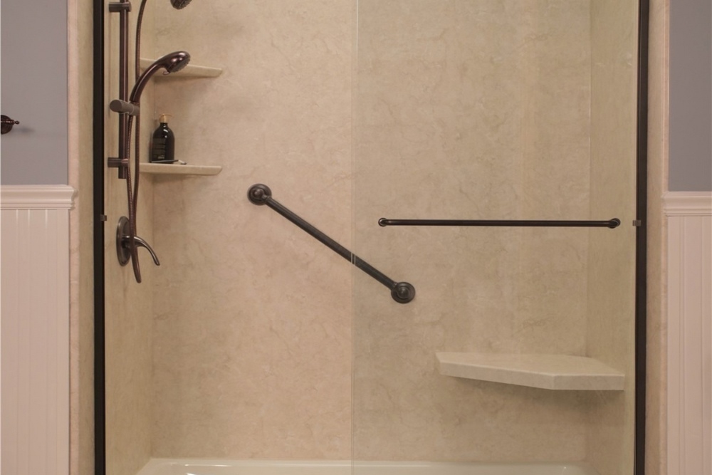 Acrylic Shower Surrounds Create a Cleaner Bathroom Focal Point